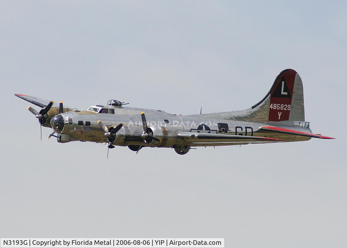 N3193G, 1944 Boeing B-17G Flying Fortress C/N 77255, Yankee Lady
