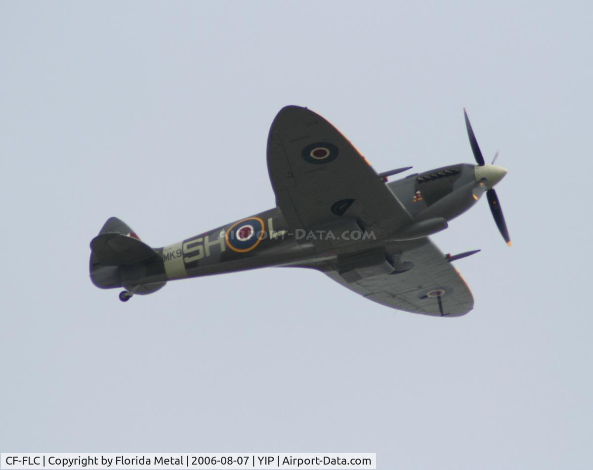 CF-FLC, 1942 Supermarine 361 Spitfire LF.IXc C/N CBAF.IX.8185, Spitfire