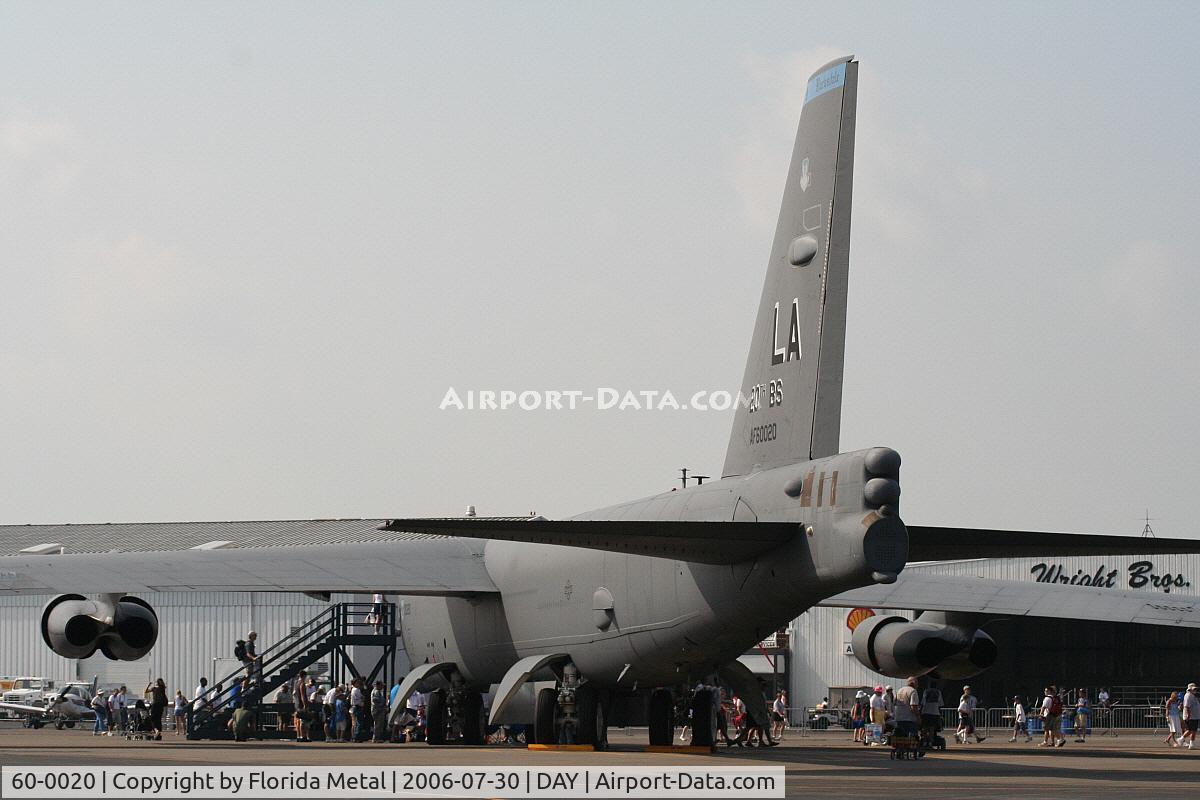 60-0020, 1960 Boeing B-52H Stratofortress C/N 464385, B-52H