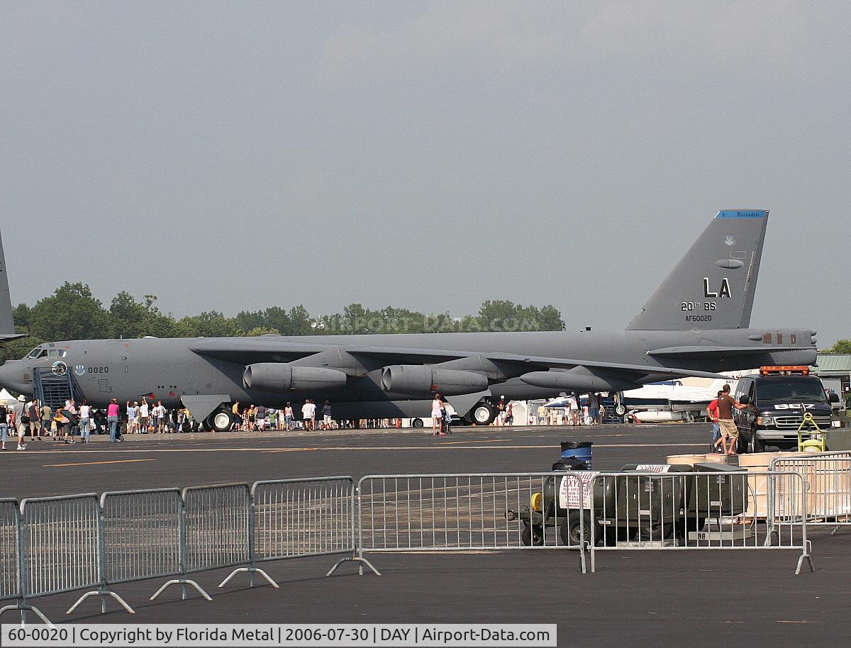60-0020, 1960 Boeing B-52H Stratofortress C/N 464385, B-52H