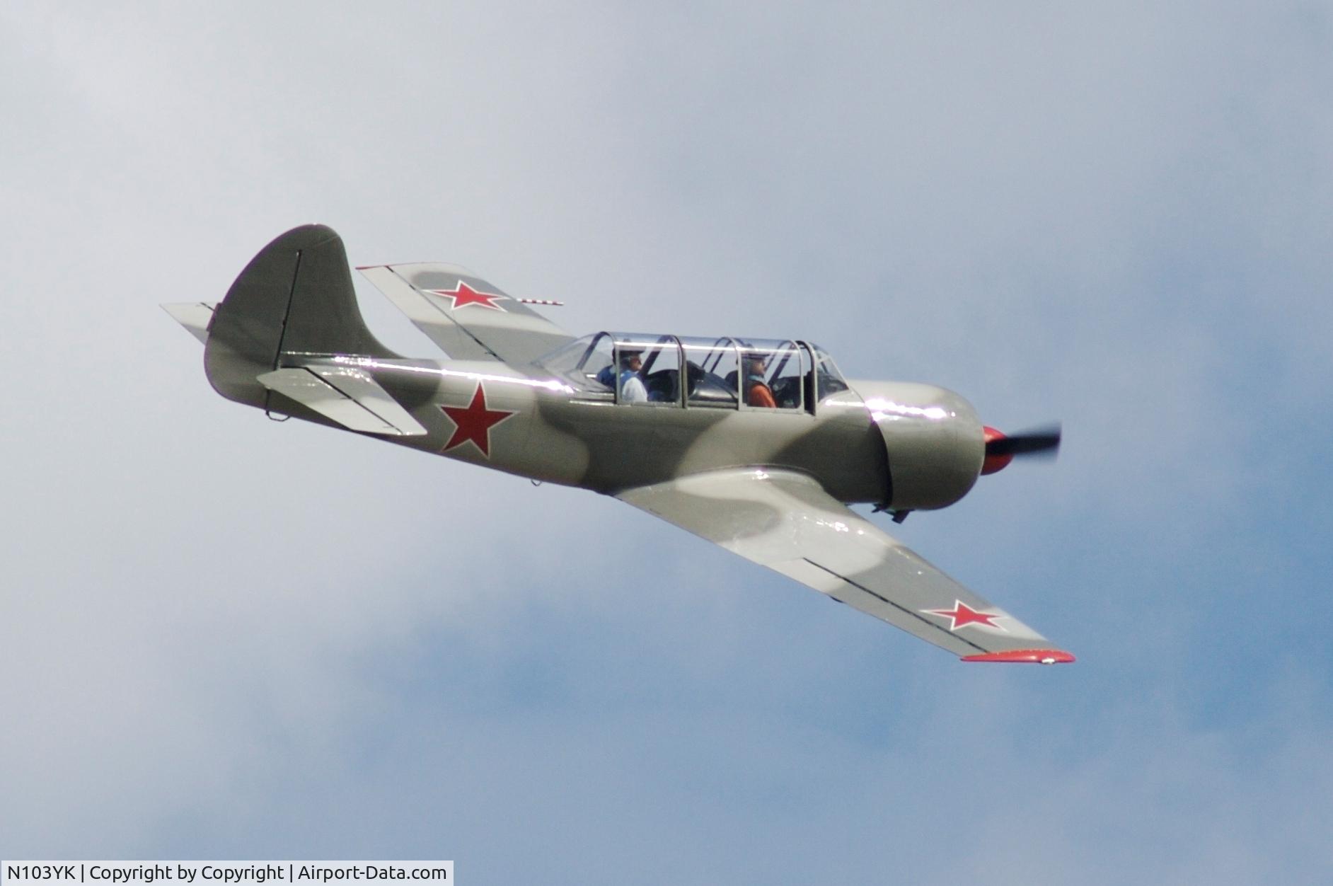 N103YK, 1981 Yakovlev Yak-52 C/N 811506, Yak 52