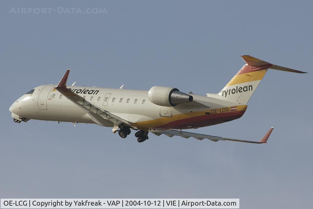 OE-LCG, 1996 Canadair CRJ-200LR (CL-600-2B19) C/N 7103, Tyrolean Airways Regionaljet