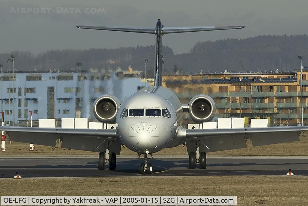 OE-LFG, 1995 Fokker 70 (F-28-0070) C/N 11549, Tyrolean Airways Fokker 70 in Star Alliance colors