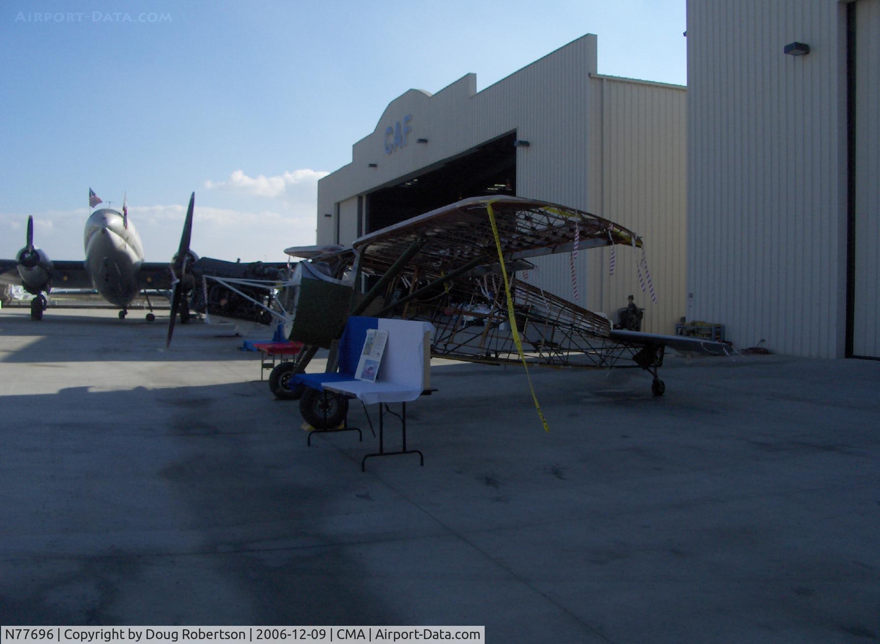 N77696, 1947 Fairchild 24R-46 C/N R46337, 1947 Fairchild F24R-46 (UC-61K), Ranger L-440-3 200 Hp, in restoration