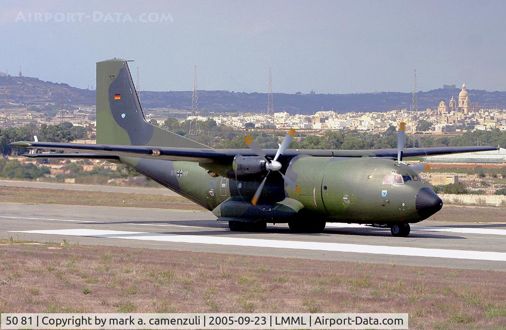 50 81, Transall C-160D C/N D118, MILITARY