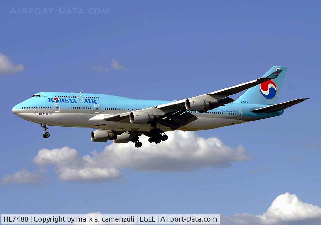 HL7488, Boeing 747-4B5 C/N 26394, B.747