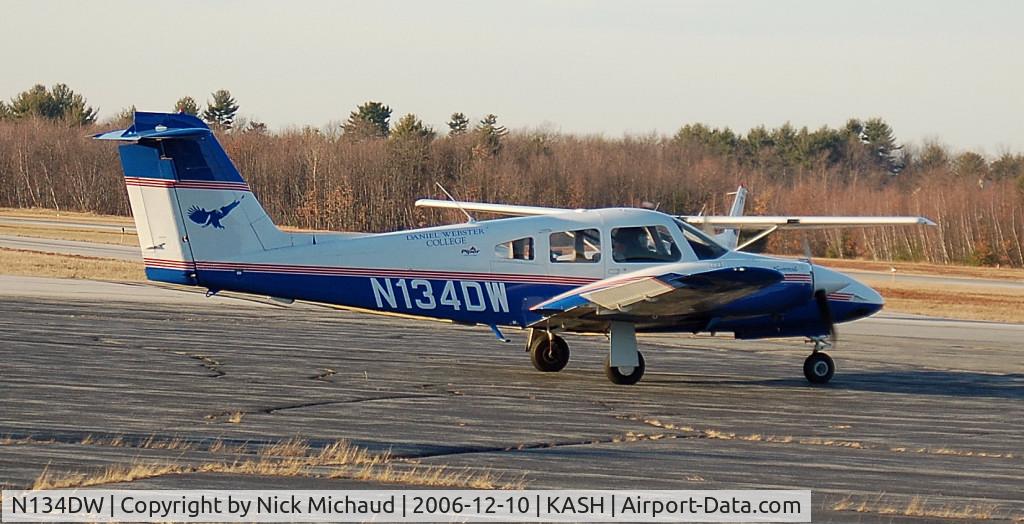 N134DW, 2003 Piper PA-44-180 Seminole C/N 4496167, The Daniel Webster College twin trainer