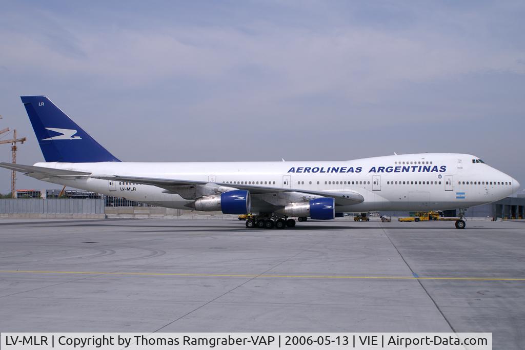LV-MLR, 1979 Boeing 747-287B C/N 21727, Aerolineas Argentinas B747-287B