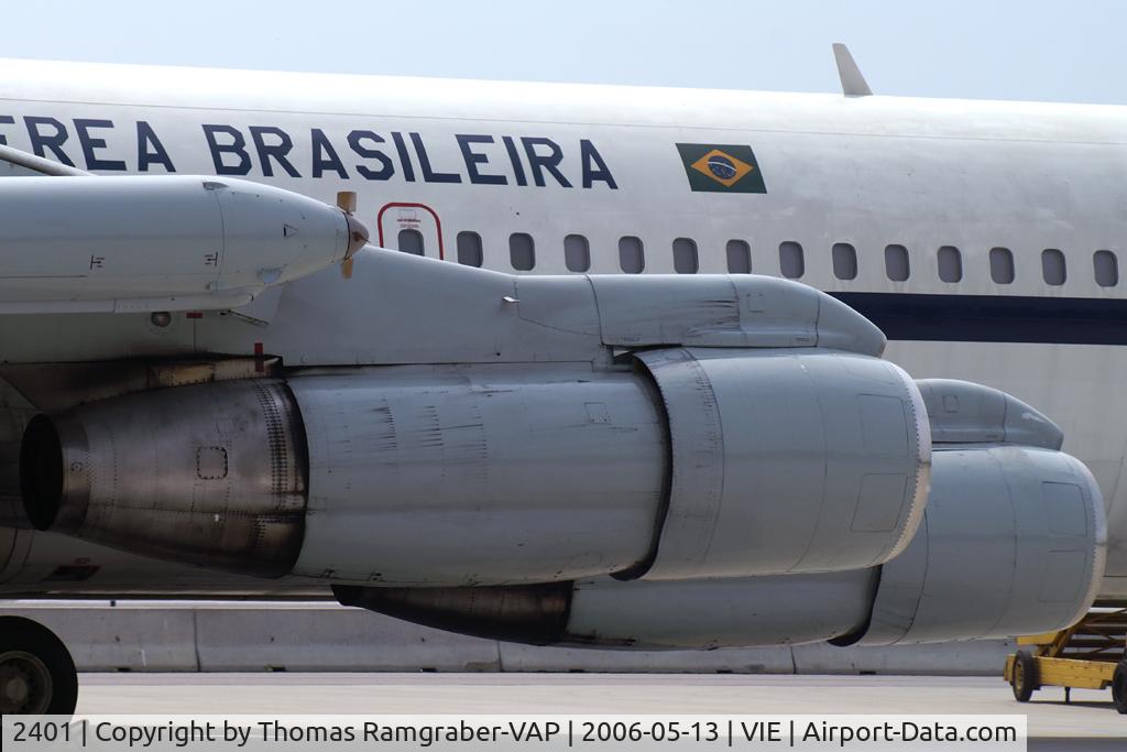 2401, 1968 Boeing KC-137 C/N 19840, Forca Aerea Brasileira B707-345C(KC137E) PW JT3D-3B engines