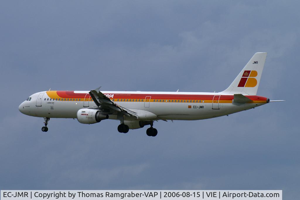 EC-JMR, 2005 Airbus A321-211 C/N 2599, Iberia A321-211