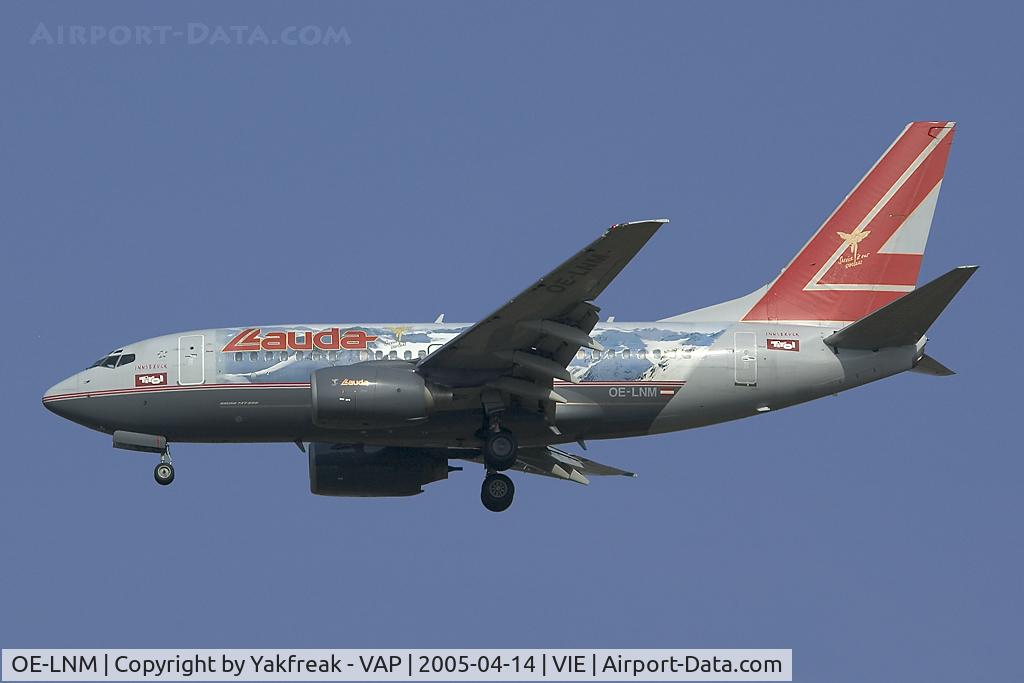 OE-LNM, 2000 Boeing 737-6Z9 C/N 30138, Lauda Air Boeing 737-600 in special colors