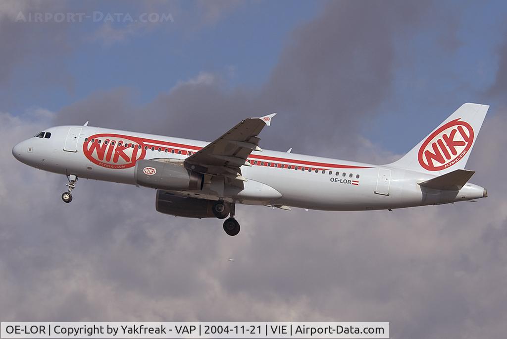 OE-LOR, 2001 Airbus A320-232 C/N 1459, Fly Niki Airbus 320
