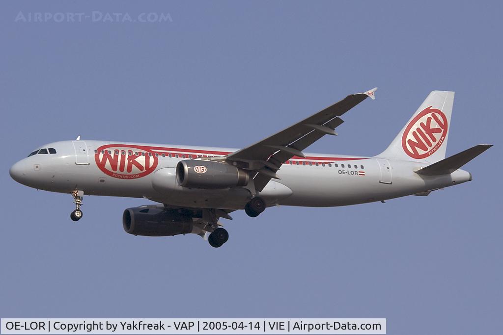 OE-LOR, 2001 Airbus A320-232 C/N 1459, Fly Niki Airbus 320