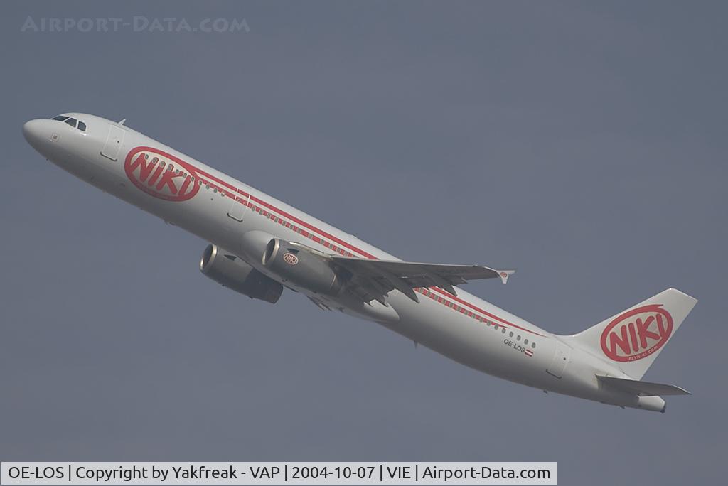 OE-LOS, 2001 Airbus A321-231 C/N 1487, Fly Niki Airbus 321