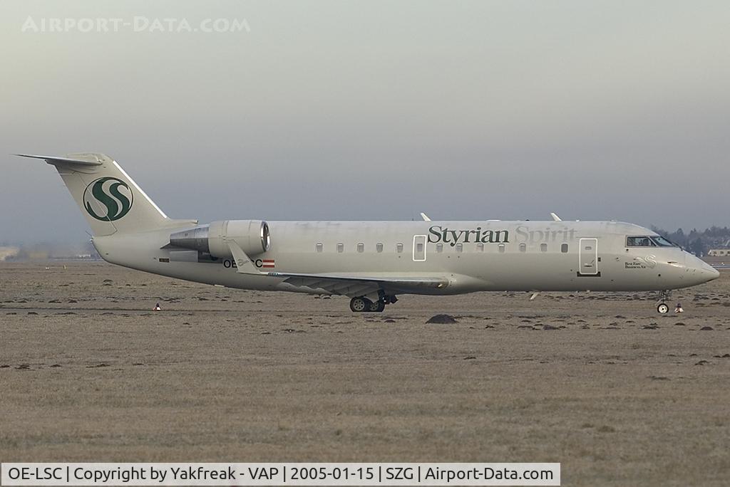 OE-LSC, 1999 Bombardier CRJ-200LR (CL-600-2B19) C/N 7299, Styrian Spirit Regionaljet