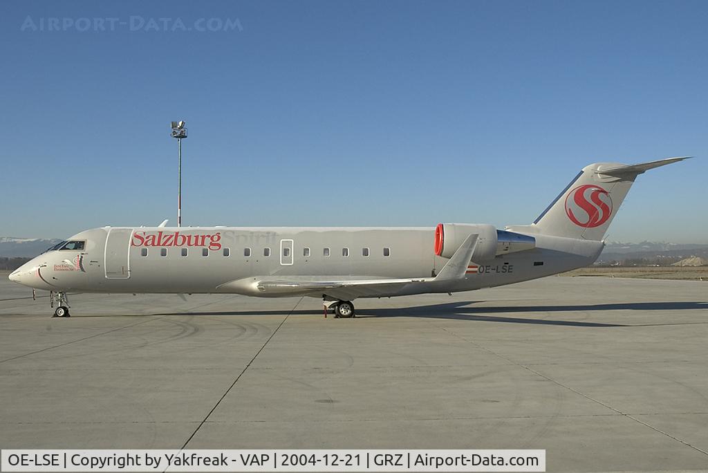 OE-LSE, 2004 Bombardier CRJ-200ER (CL-600-2B19) C/N 7990, Salzburg Spirit Regionaljet