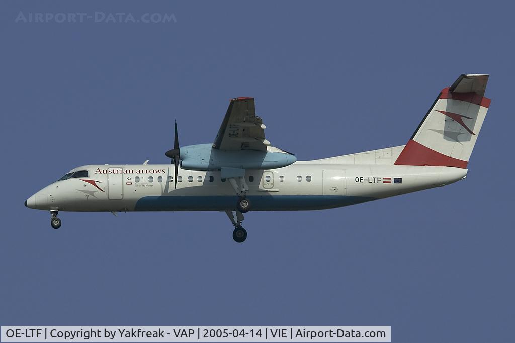 OE-LTF, 1996 De Havilland Canada DHC-8-314Q Dash 8 C/N 423, Austrian Arrows Dash 8-300