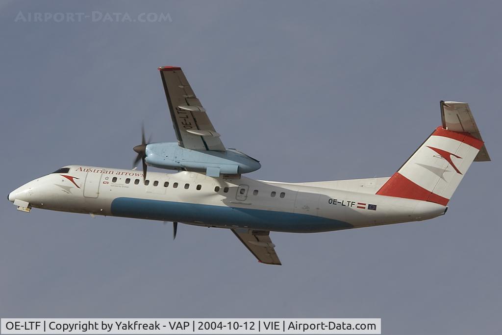 OE-LTF, 1996 De Havilland Canada DHC-8-314Q Dash 8 C/N 423, Austrian Arrows Dash 8-300