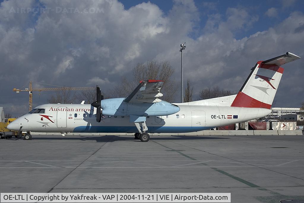 OE-LTL, 1997 De Havilland Canada DHC-8-314Q Dash 8 C/N 485, Austrian Arrows Dash 8-300