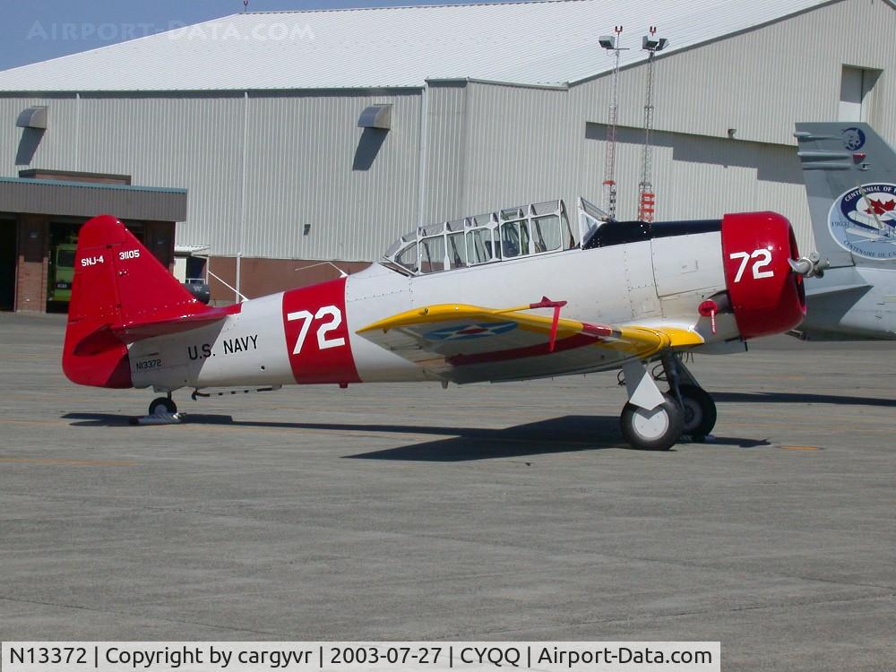 N13372, 1956 North American SNJ-4 Texan C/N 88-13372, Comox Airshow 2003