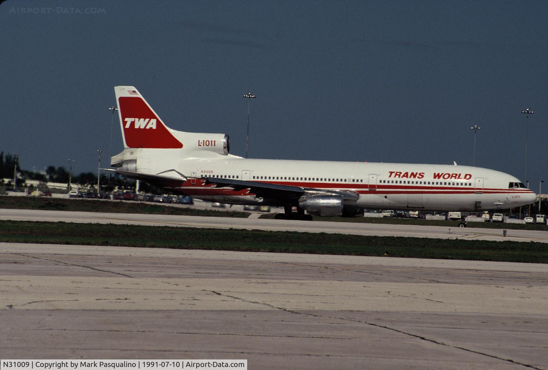 N31009, 1973 Lockheed L-1011-385-1 TriStar 1 C/N 193B-1029, Lockheed L-1011