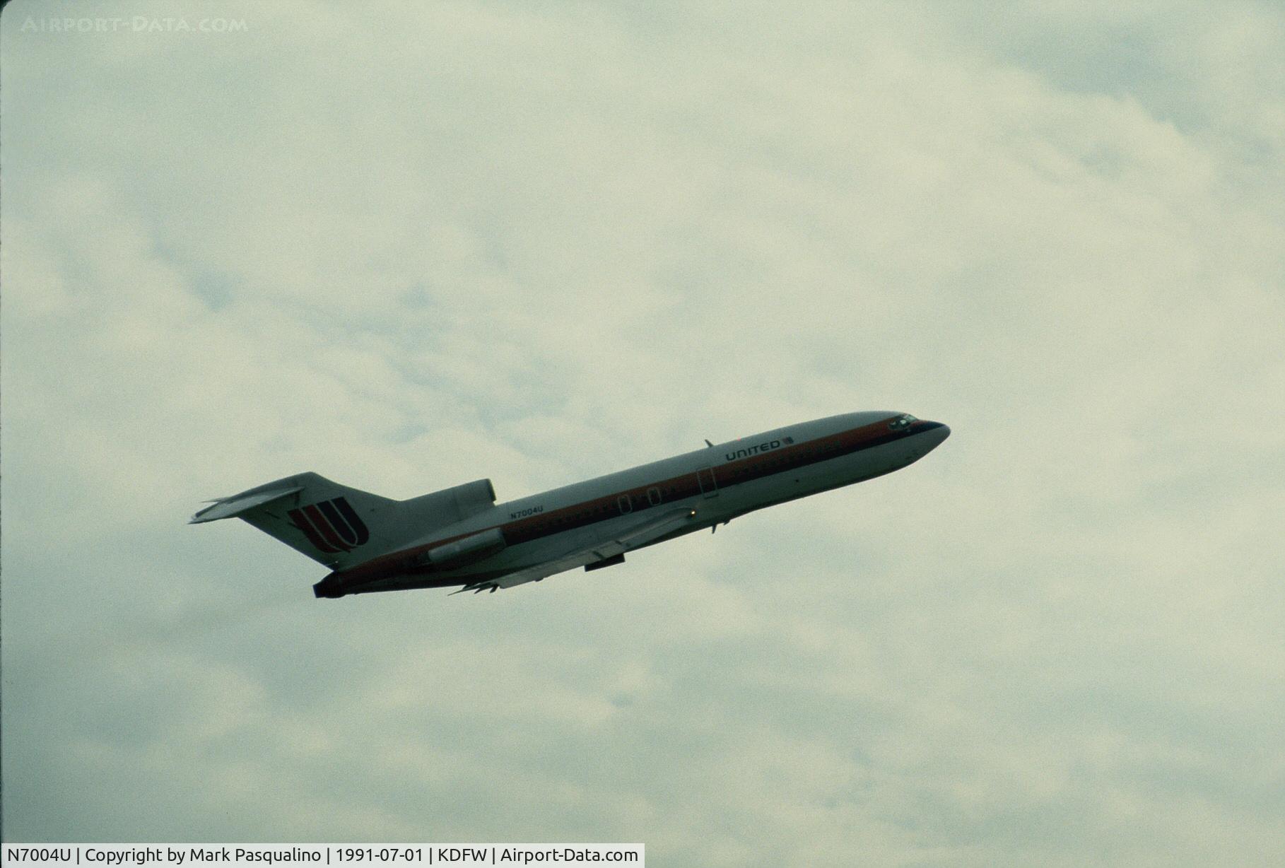 N7004U, 1963 Boeing 727-22 C/N 18296, Boeing 727-100