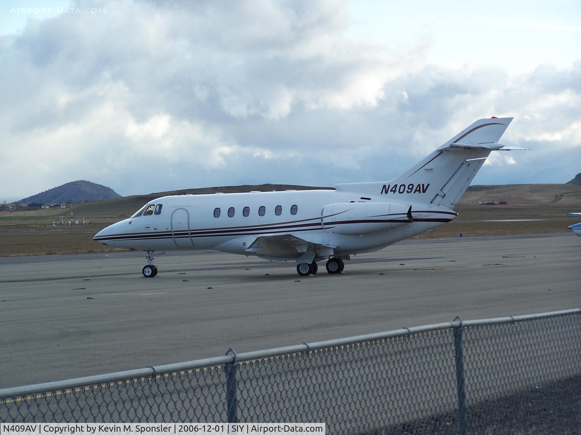 N409AV, 1998 Raytheon Hawker 800XP C/N 258347, Raytheon Hawker 800XP