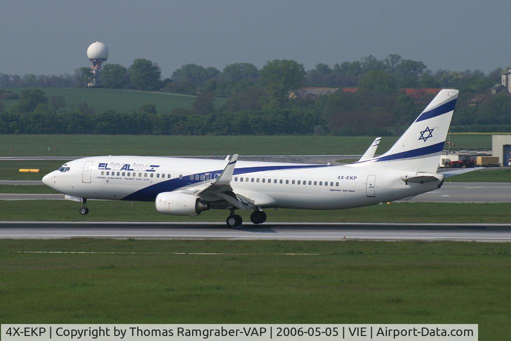 4X-EKP, 2001 Boeing 737-8Q8 C/N 30639, ElAl B737-800(WL)