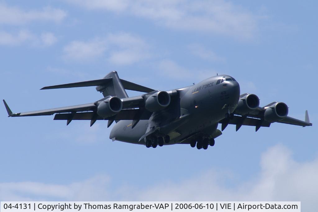 04-4131, 2004 Boeing C-17A Globemaster III C/N P-131, USAF C17 Globemaster