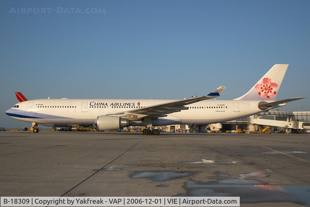 B-18309, 2005 Airbus A330-302 C/N 707, China Airlines Airbus 330-300