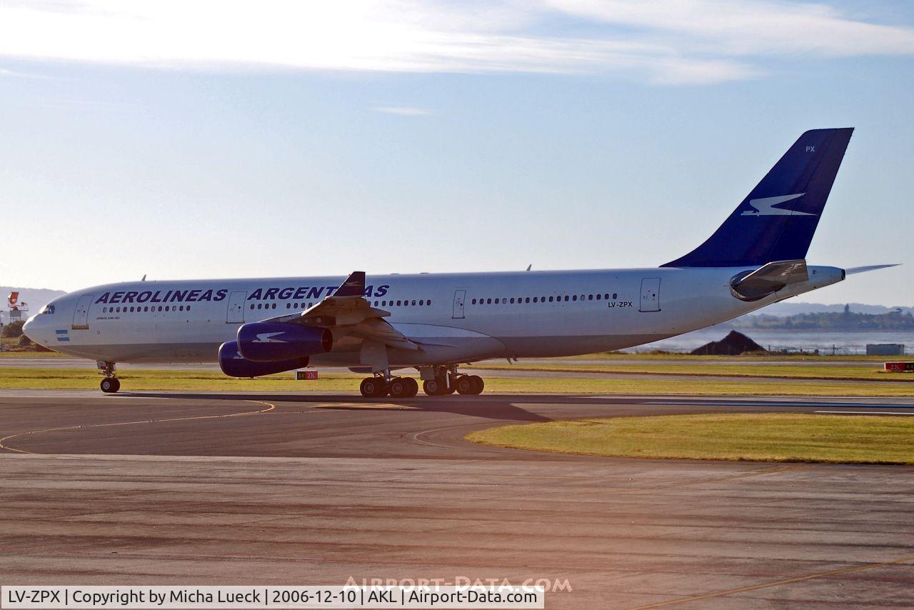 LV-ZPX, 1994 Airbus A340-211 C/N 080, Taxiing to the runway