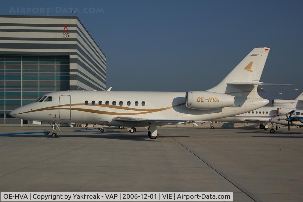 OE-HVA, 2004 Dassault Falcon 2000 C/N 217, Grossmann Air Service Falcon 2000