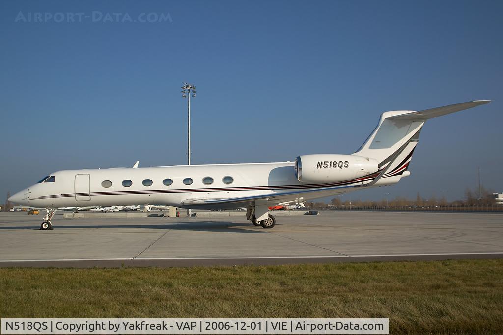 N518QS, 2005 Gulfstream Aerospace GV-SP (G550) C/N 5075, Netjets Gulfstream 5