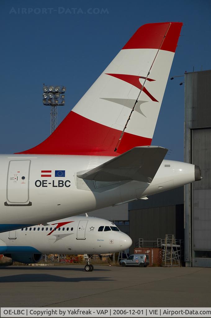 OE-LBC, 1996 Airbus A321-111 C/N 581, Austrian Airlines Airbus 321