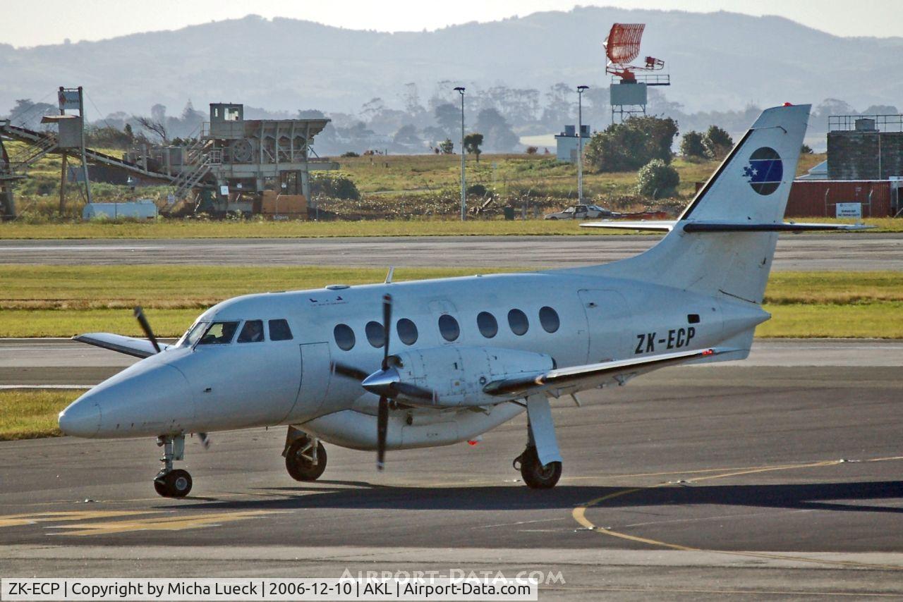 ZK-ECP, 1990 British Aerospace BAe-3212 Jetstream Super 31 C/N 878, Taxiing to the gate