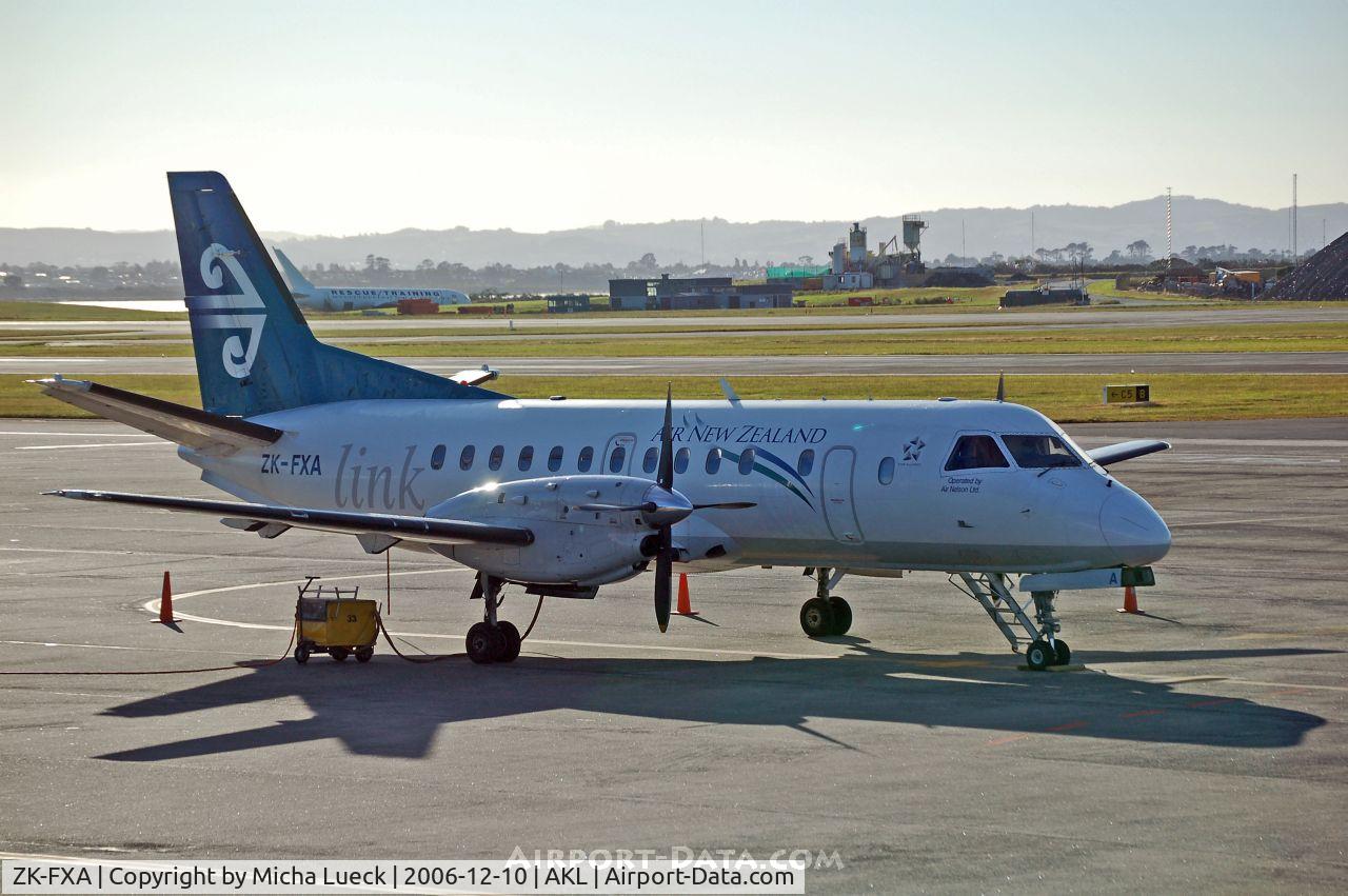ZK-FXA, Saab SF340A C/N 340A-120, Parked in Auckland