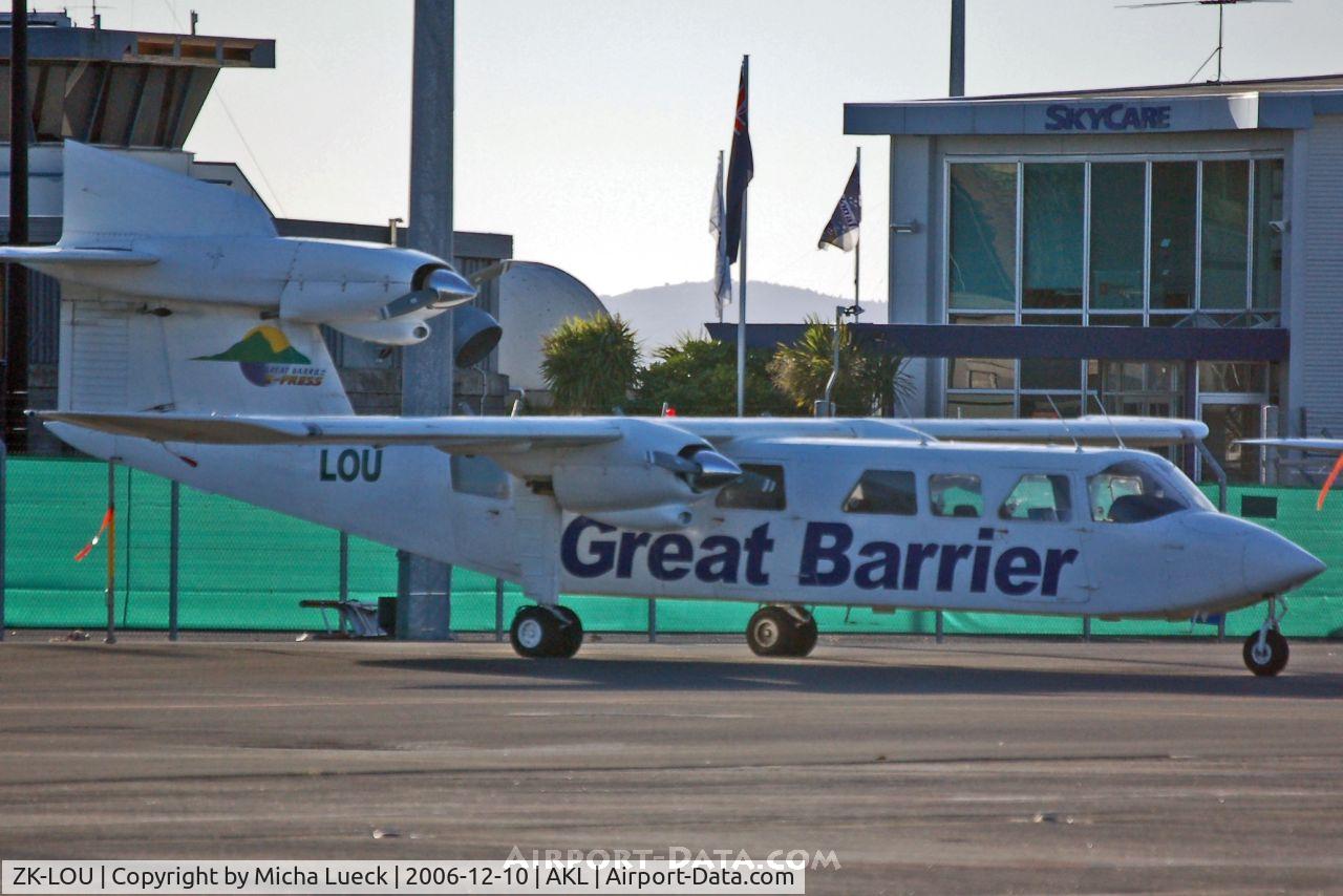 ZK-LOU, 1972 Britten-Norman BN-2A Mk.III-2 Trislander C/N 322, Great Barrier Airlines operates some Trislanders