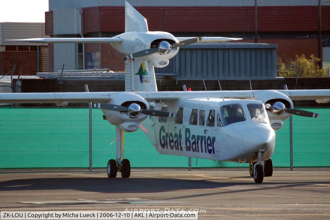 ZK-LOU, 1972 Britten-Norman BN-2A Mk.III-2 Trislander C/N 322, Great Barrier Airlines operates some Trislanders