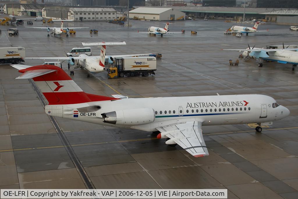 OE-LFR, 1996 Fokker 70 (F-28-0070) C/N 11572, Austrian Airlines Fokker 70