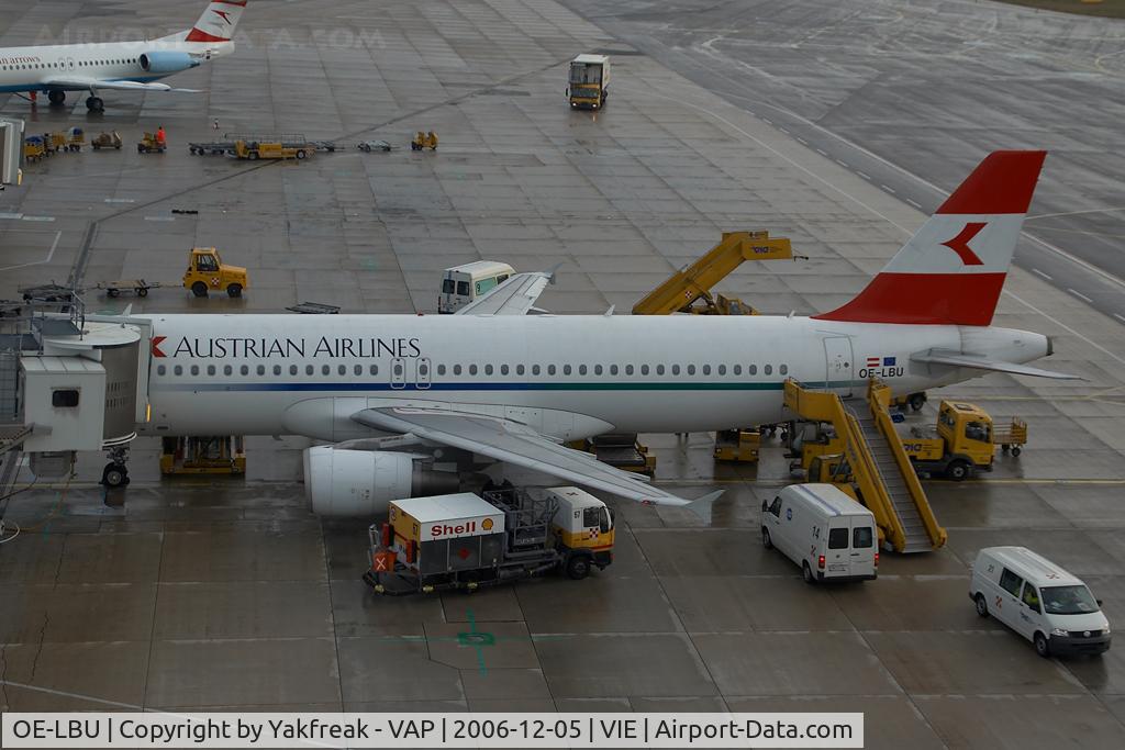 OE-LBU, 2001 Airbus A320-214 C/N 1478, Austrian Airlines Airbus 320
