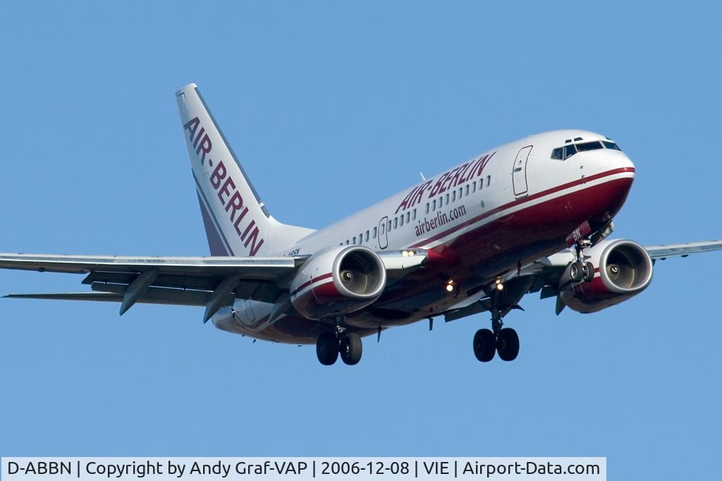 D-ABBN, 2004 Boeing 737-76Q C/N 30293, Air Berlin B737-700