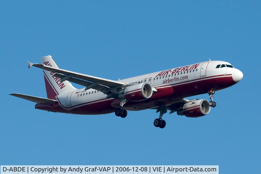 D-ABDE, 2006 Airbus A320-214 C/N 2696, Air Berlin A320