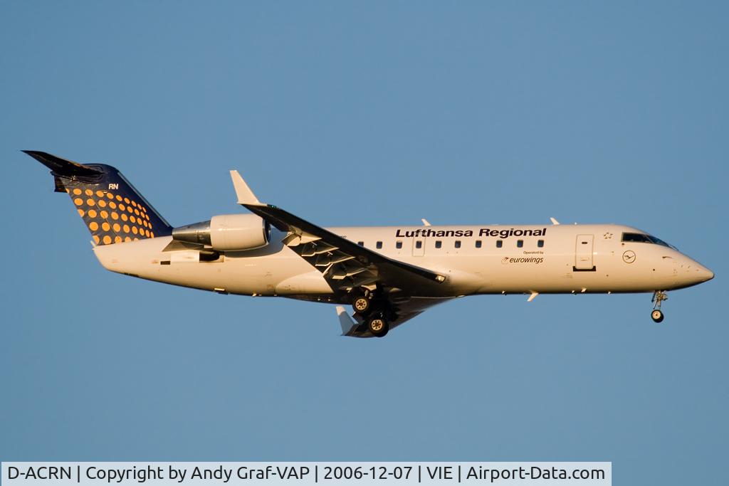D-ACRN, 2001 Canadair CRJ-200LR (CL-600-2B19) C/N 7486, Lufthansa CRJ