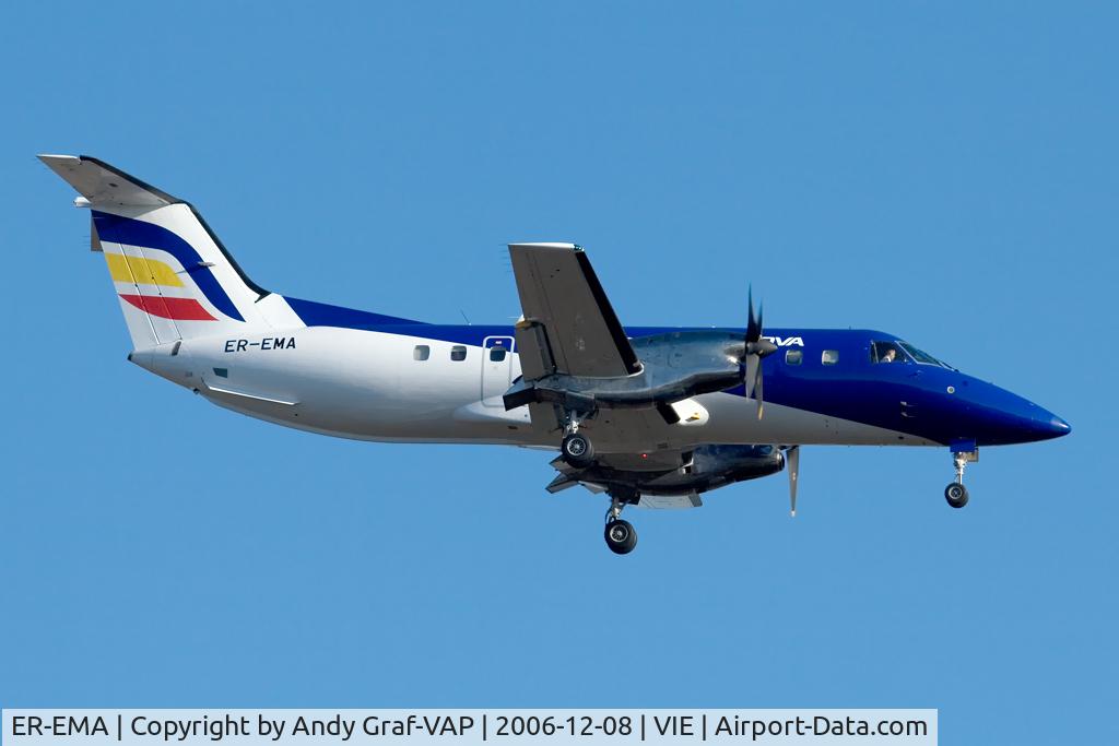 ER-EMA, 1990 Embraer EMB-120RT Brasilia C/N 120223, Air Moldova EMB120