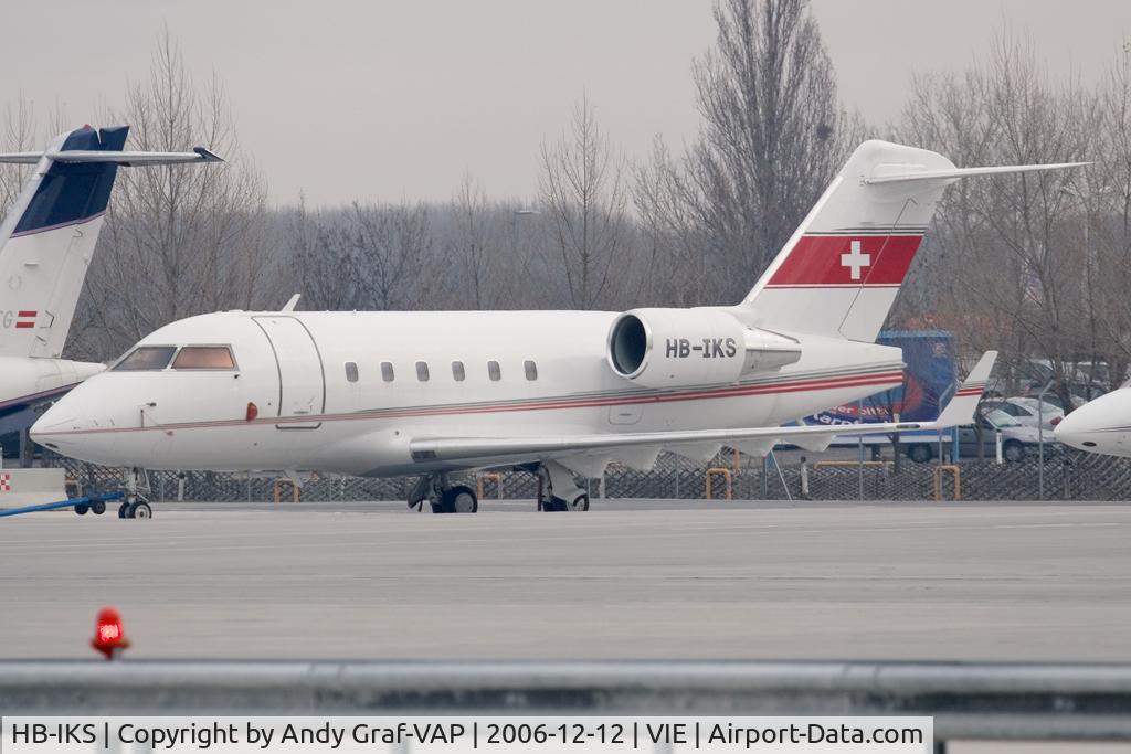HB-IKS, 1989 Canadair Challenger 601-3A (CL-600-2B16) C/N 5042, Air Charter CL600