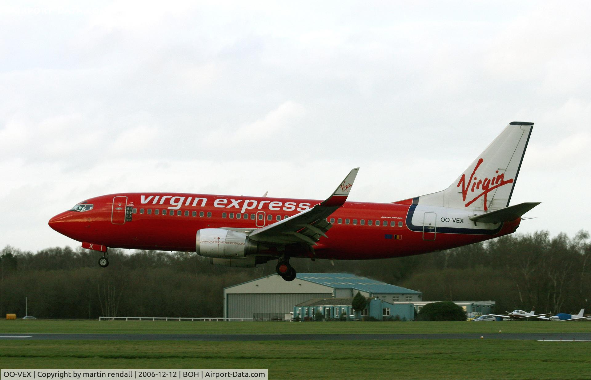 OO-VEX, 1997 Boeing 737-36N C/N 28670, B737