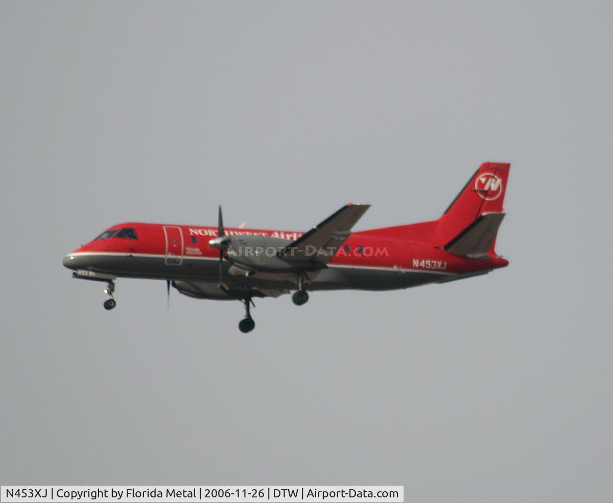 N453XJ, 1998 Saab 340B C/N 340B-453, Mesaba
