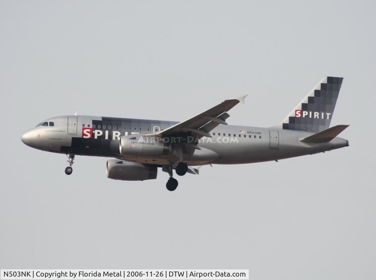 N503NK, 2005 Airbus A319-132 C/N 2470, Spirit