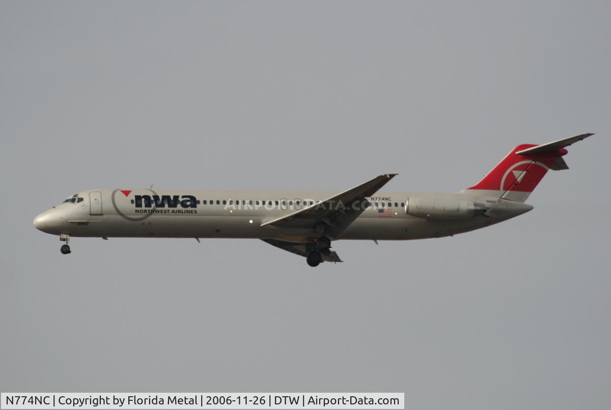N774NC, 1978 McDonnell Douglas DC-9-51 C/N 47776, Ex North Central