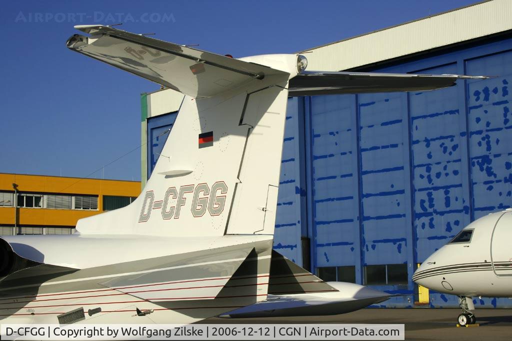 D-CFGG, 1981 Gates Learjet 36A C/N 36A-048, Tail